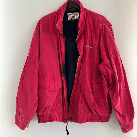 90s Vintage Cutter & Buck Jacket Mens XL Golf Windbreaker Winter Coat - Picture 9 of 9